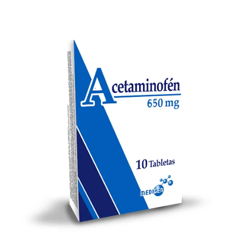 ACETAMINOFEN 650MG TAB X 10 (MEDIGEN)